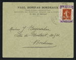 N°138 10c. rouge, Porte Timbre "Voisin-Mignon" sur