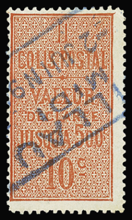 N°2 10c rouge, obl., très frais, TB. Signé Calves