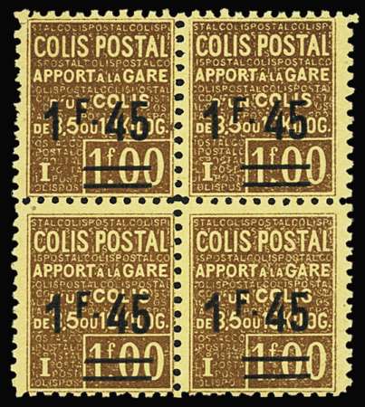 N°81 à 87 (série complète) + n°88A 1f45 sur 1f brun