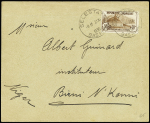 1919-1930, 3 lettres et une carte affranchies avec