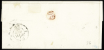 N°9 10c bistre-jaune belles marges sur lettre locale