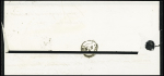 N°12 5c vert en deux exemplaires sur lettre pour Auxerre