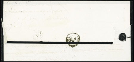 N°12 5c vert en deux exemplaires sur lettre pour Auxerre