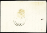 Cursive "78 Cotignac" + T12 "Brignolle" (1834), in