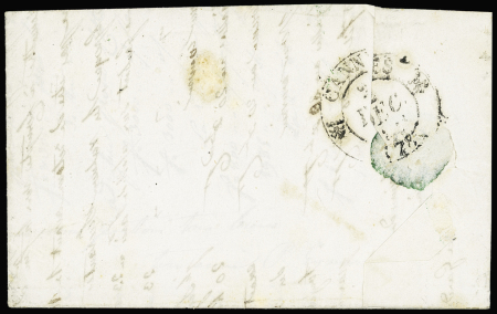Cursive "78 La Garde Freinet" + T14 Le Luc (1824),