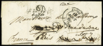 Cursive "78 St Laurent du Var" + T14 Antibes (1850