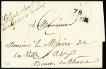 MP "78 Toulon" + franchise au tampon "l'intendant