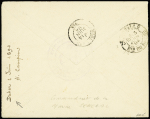 N°90 OBL CAD rond "Corr. Des armées LM n°3" (1894)