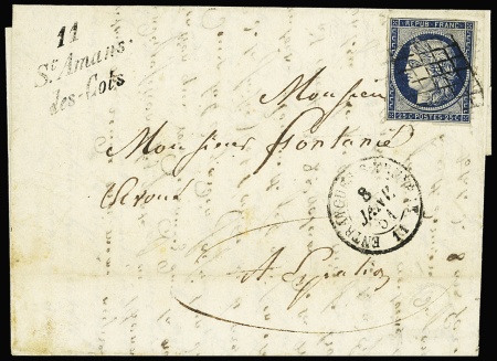 N°4 (touché en deux points) OBL grille + cursive "