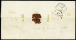 N°3 OBL grille + cursive "11 St Chély d'Aubrèze" +
