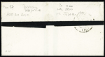 N°13 10c bistre sur lettre locale, obl. PC 2386 (Passy-les-Paris,