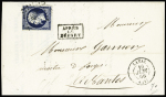 N°14 sur 3 lettres : obl. roulette d'étoiles de Paris