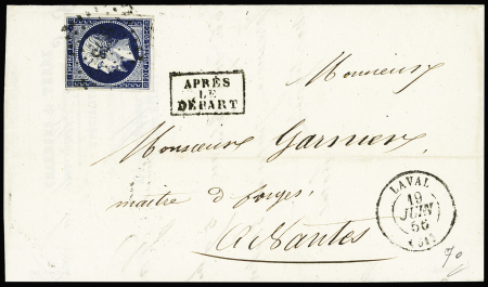 N°14 sur 3 lettres : obl. roulette d'étoiles de Paris