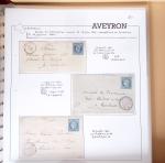 Lettres de l'Aveyron Pont de Salars à Viviez. 69 lettres