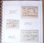 AVEYRON : 67 lettres sans timbres avec marques postales