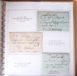 AVEYRON : 67 lettres sans timbres avec marques postales