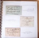 AVEYRON : 67 lettres sans timbres avec marques postales