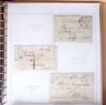 AVEYRON : 67 lettres sans timbres avec marques postales