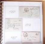 AVEYRON : 67 lettres sans timbres avec marques postales