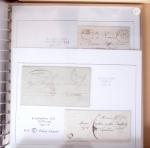 AVEYRON : 67 lettres sans timbres avec marques postales