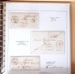 AVEYRON : 67 lettres sans timbres avec marques postales