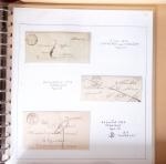 AVEYRON : 67 lettres sans timbres avec marques postales