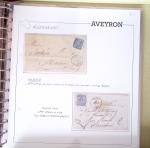 AVEYRON : Collection de lettres de l'Aveyron AFF au