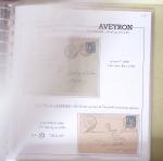 AVEYRON : Collection de lettres de l'Aveyron AFF au