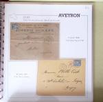 AVEYRON : Collection de lettres de l'Aveyron. 69 plis