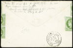 Col. Gen n°17, 10 pièces (4 ex. repliés) OBL losan