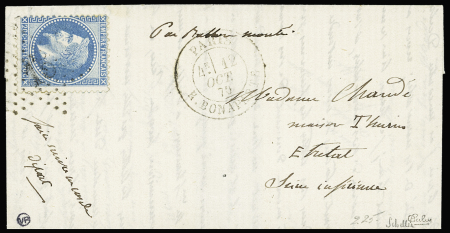 LE GODEFROY CAVAGNAC n°29 20c bleu, obl. étoile 15