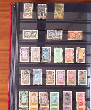 1860-1990, Collection très intéressante des colonies