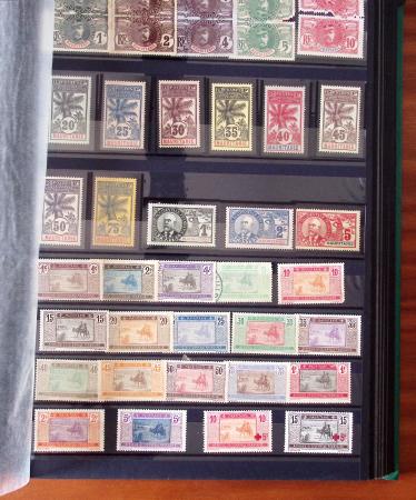 1860-1990, Collection très intéressante des colonies