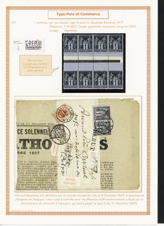 1849-1944, Collection de France très joliment montée