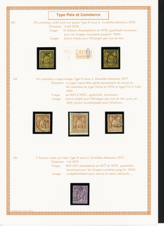 1849-1944, Collection de France très joliment montée