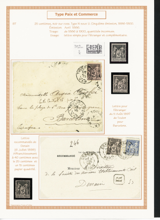 1849-1944, Collection de France très joliment montée