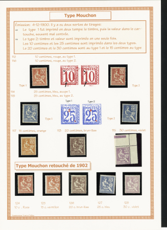 1849-1944, Collection de France très joliment montée