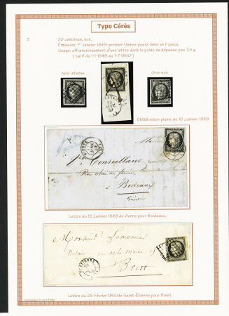 1849-1944, Collection de France très joliment montée