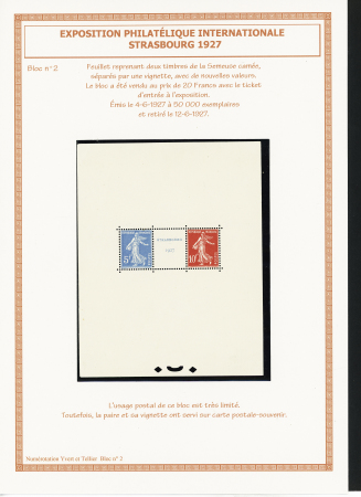1849-1944, Collection de France très joliment montée