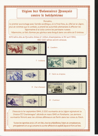 1849-1944, Collection de France très joliment montée