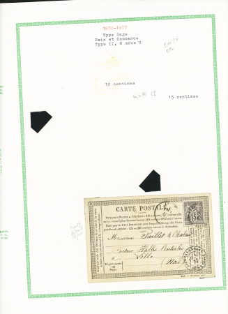 1849-1944, Collection de France très joliment montée