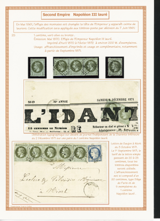 1849-1944, Collection de France très joliment montée