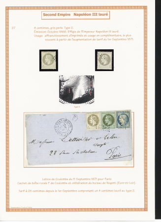 1849-1944, Collection de France très joliment montée