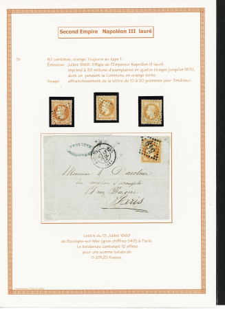 1849-1944, Collection de France très joliment montée
