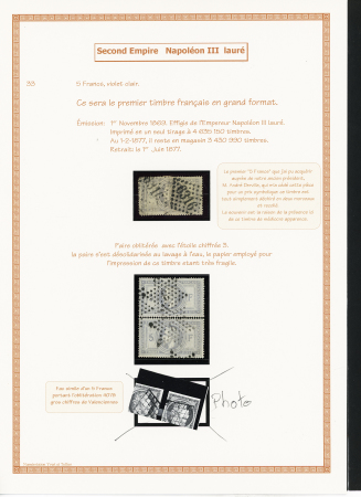 1849-1944, Collection de France très joliment montée