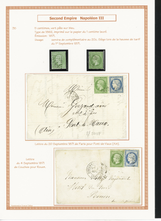 1849-1944, Collection de France très joliment montée