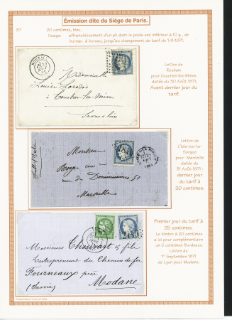 1849-1944, Collection de France très joliment montée