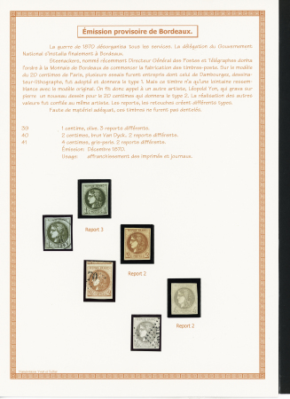 1849-1944, Collection de France très joliment montée