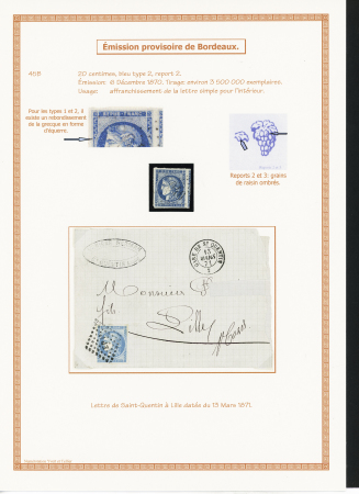 1849-1944, Collection de France très joliment montée