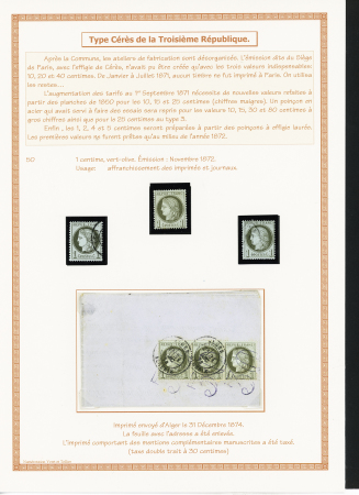 1849-1944, Collection de France très joliment montée